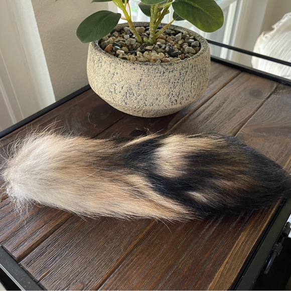 Real fox fur key chain/ purse Pom Pom - Picture 2 of 5